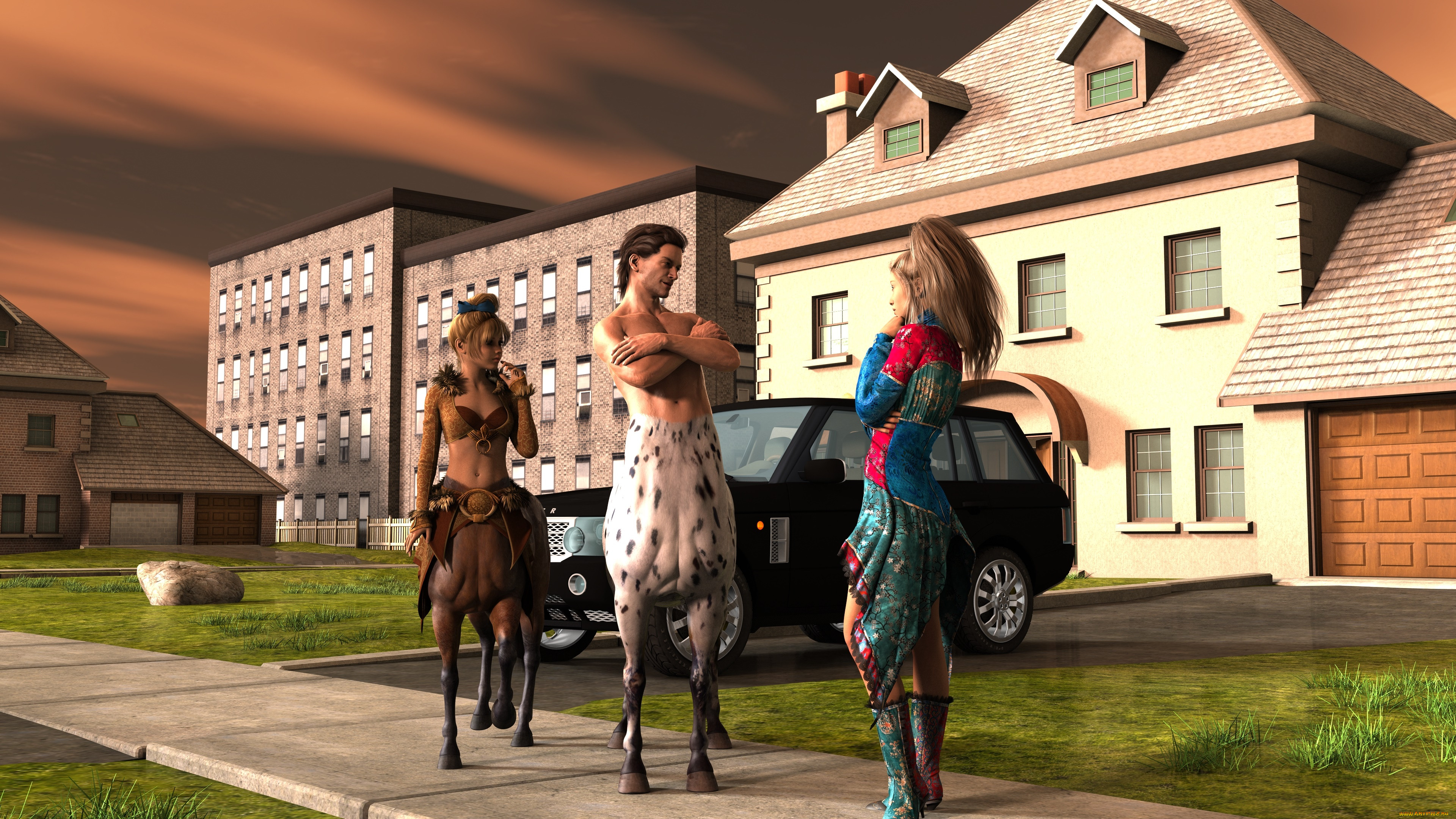 3 ,  , creatures, centaur, , , 